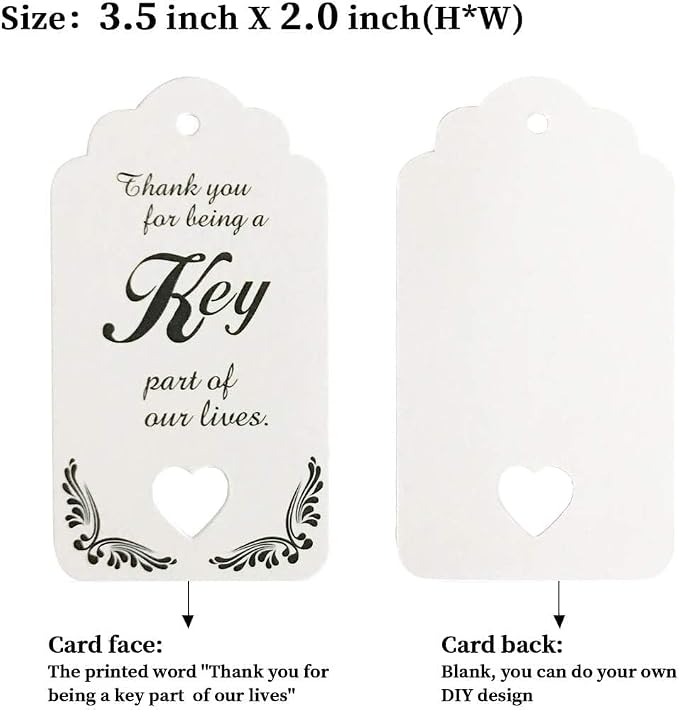 WODEGIFT 50 PCS Wedding Favors Key Bottle Openers, Bridal Shower Party Favors - Image 8