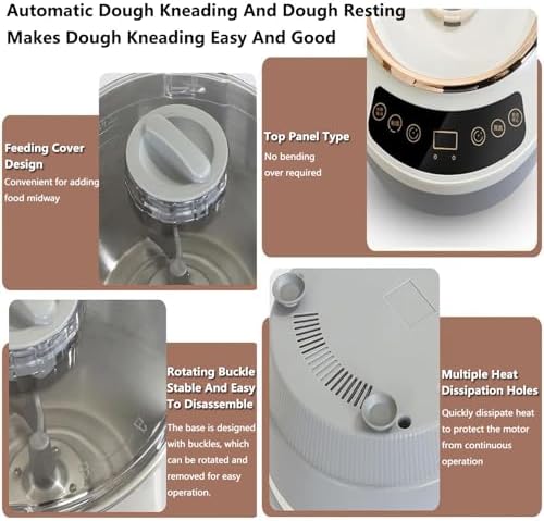 7L Stainless Steel Food Processor