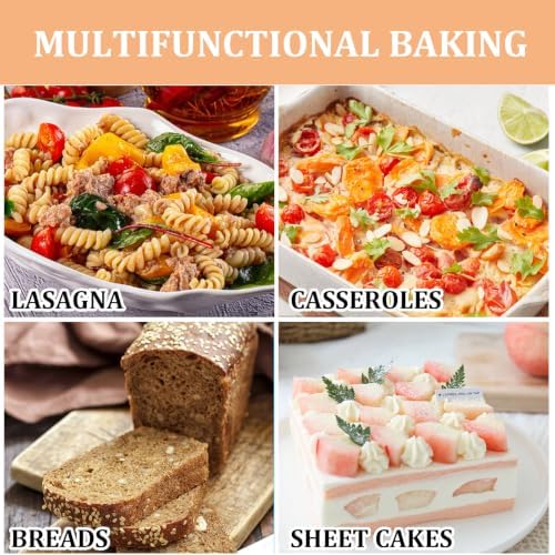 QTLCOHD Springform Cake Pan, Set of 2, 11 x 15 Inch Cheesecake Pan
