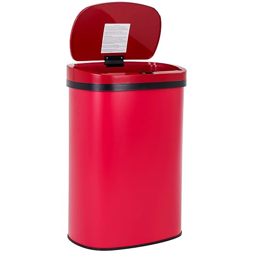 13 Gallon 50 Liter Garbage Can Kitchen Trash Can by FDW