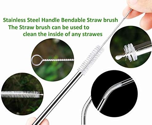 Straw Cleaner Brush for Stanley Extra Long 12 inch, Extra Wide 12mm