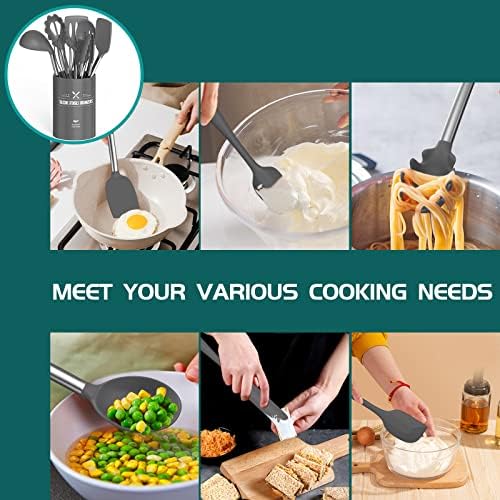 Umite Chef 15-Piece Silicone Kitchen Utensil Set