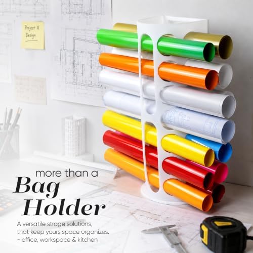 Handy Laundry Grocery Bag Storage Holder, Large Capacity Bag