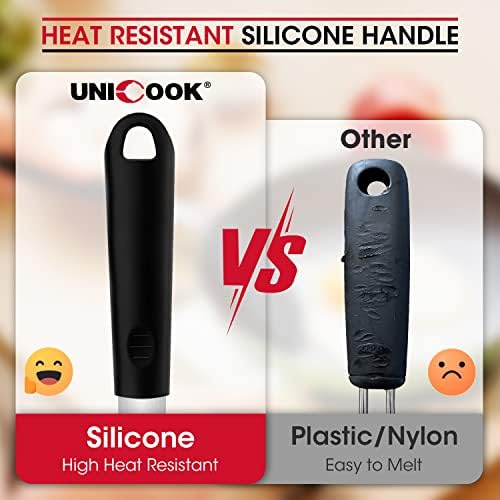 Unicook 2-Piece Silicone Spatula Set