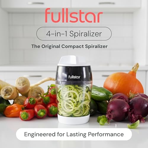 Fullstar Vegetable Spiralizer & Slicer, Veggie Noodle Maker