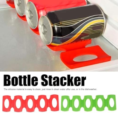 Cyrank Silicone Bottle Stacking Mat, 4Pcs
