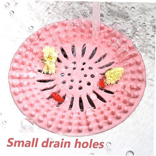 4 Pack Silicone Sink Plug and Strainer Set for Kitchen and Bath