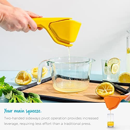 Dreamfarm Fluicer Fold-Flat Citrus Juicer, 10"