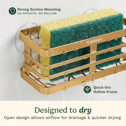 Cuisinart Sink Drain Strainer & Sponge Holder, 2-Piece Set