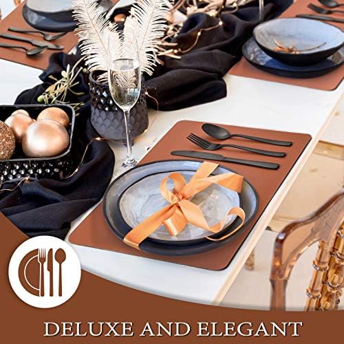 Hiware 24 Pieces Matte Black Silverware Set with Steak Knives for 4
