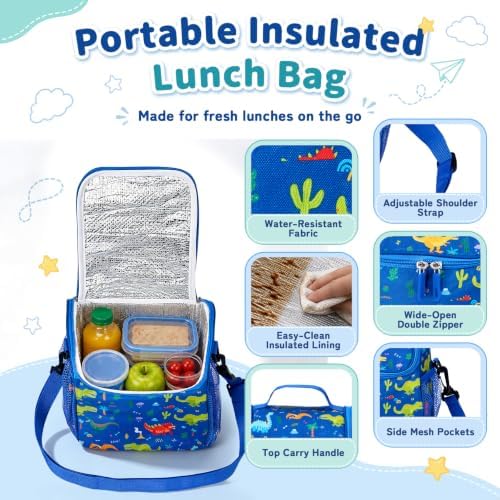 Bento Lunch Box for Kids with 17oz Soup Thermo,Insulated Tumbler Water