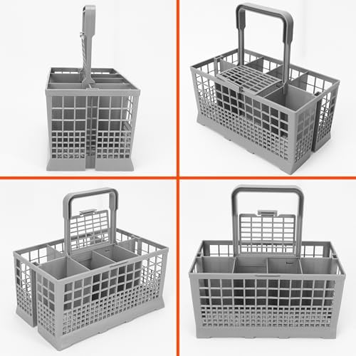 Silverware Basket for GE Dishwasher, Replacement Cutlery Basket for