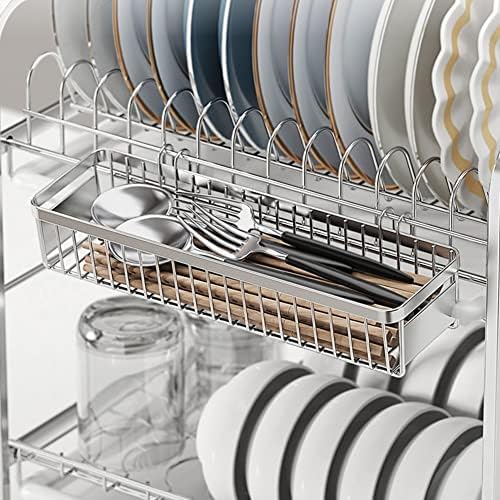 Dish Racks,304 Stainless Steel Utensil Holder, Utensil Drying Rack