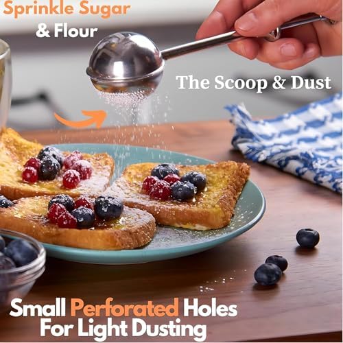 2Pcs The Simple Stirrer Sourdough Starter Whisk & Scoop & Dust Flour