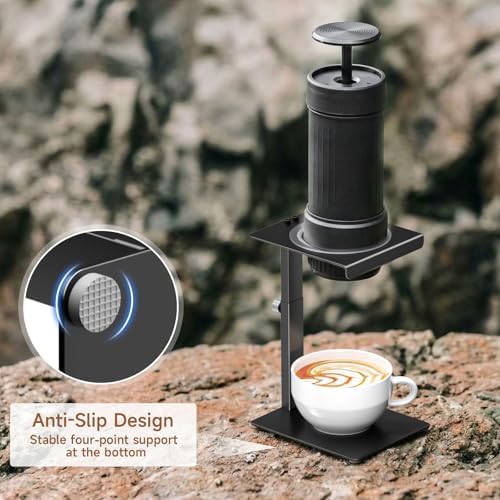 Portable Coffee Maker Stand,Adjustable-height Pour Over Dripper Stand