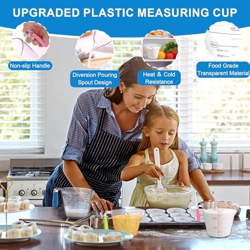 Measuring Cups and Spoons Set 21 Piece, 11 Stainless Steel Nesting