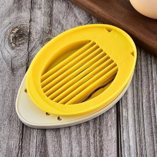 Multifunctional Egg Slicer Cutter, Plastic Kitchen Tool for Soft Foods