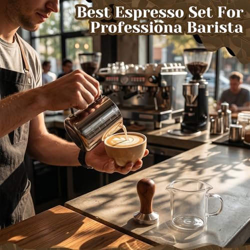 Mifoci 24 Pcs 51mm Espresso Accessories Kit Coffee Tamper Gift Set