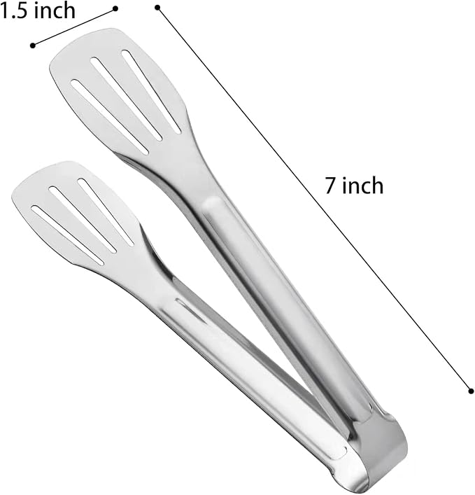 Serving Tong Kitchen Tongs, Buffet Tongs, Stainless Steel Food Tong Serving Tong - Image 2