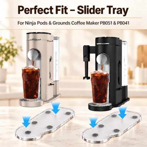 Acrylic Coffee Maker Slider Tray for Ninja PB051