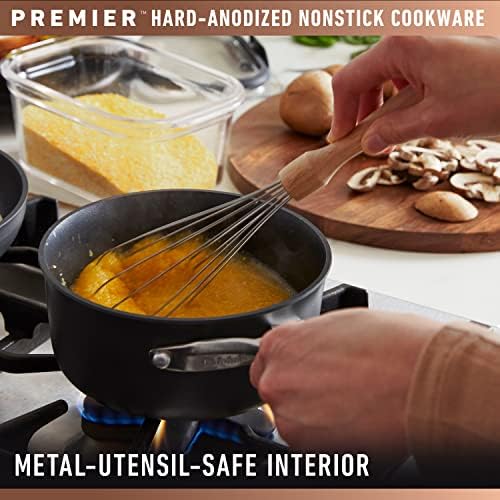 Calphalon Premier Hard-Anodized Nonstick Frying Pan Set, 8 In and