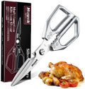 Huusk Kitchen Scissors for Food, Japanese Steel Kitchen Shears All