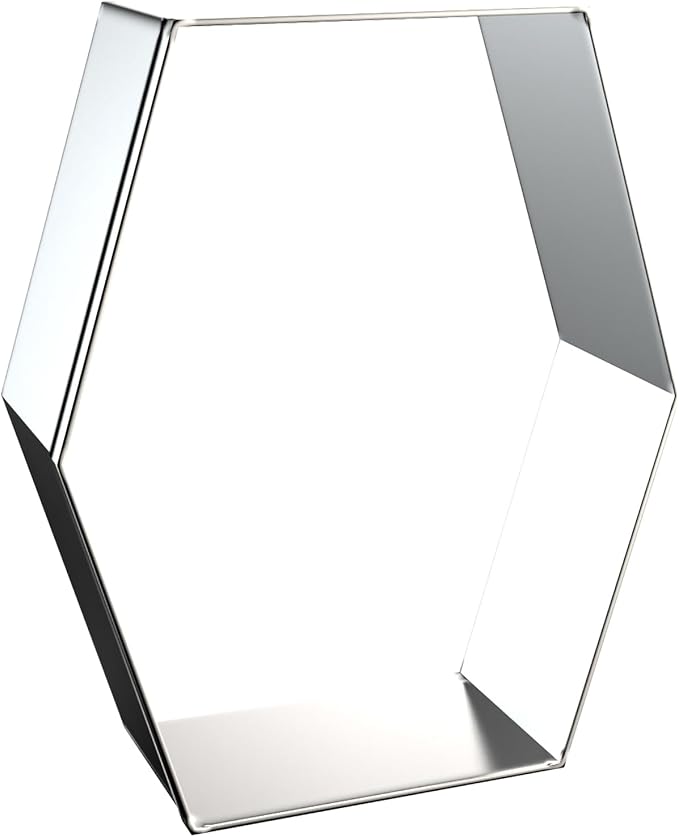 Long Hexagon Cookie Cutters Shapes Set - Image 3
