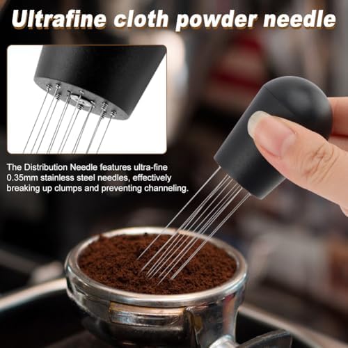 51mm Espresso Accessories Kit, Coffee Distributor and Tamper, WDT