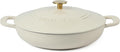 Martha Stewart Gatwick 3.5-Quart Enameled Cast Iron Dutch Oven Braiser – Linen by MarthaStewart
