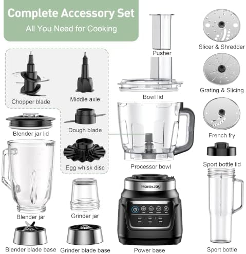 14-in-1 Food Processor Blender Combo