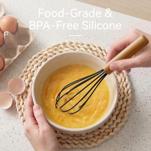 Silicone Kitchen Utensil Set, Heat-Resistant, BPA-Free