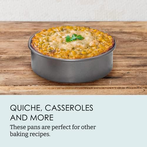 Chicago Metallic Professional Nonstick Round Cake Pan Set - 6 Inch