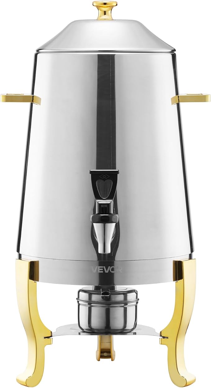 VEVOR Stainless Steel Beverage Dispenser, 3.4 Gallon Drink Dispenser - Image 9