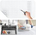 Moryimi 25" Silicone Sink Mat, White
