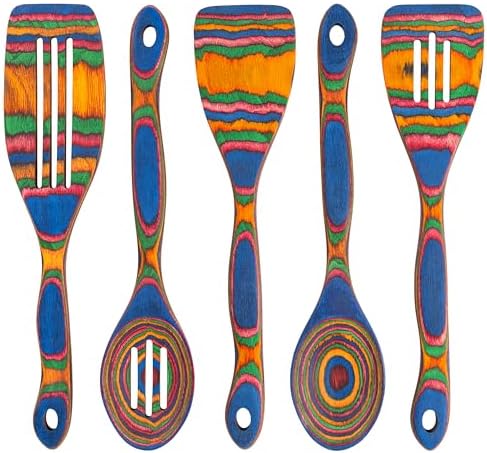 5pc Wood Cooking Utensils Set - Wooden Spoons for Cooking – Pakka Wood