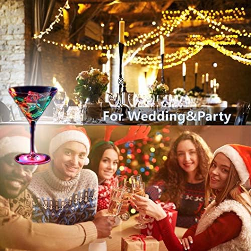 Neliky 20pcs LED Coaster, Light Up Coasters, LED Bottle Light, Bottle