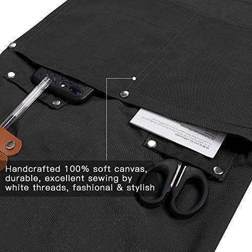 Mignongirl Chef Apron-Cross Back Apron - Image 9