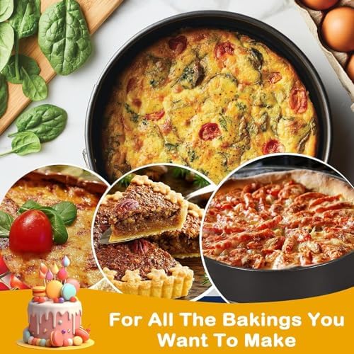 Springform Pan 10 Inch Nonstick,Springform Pans, Cheesecake Pan with