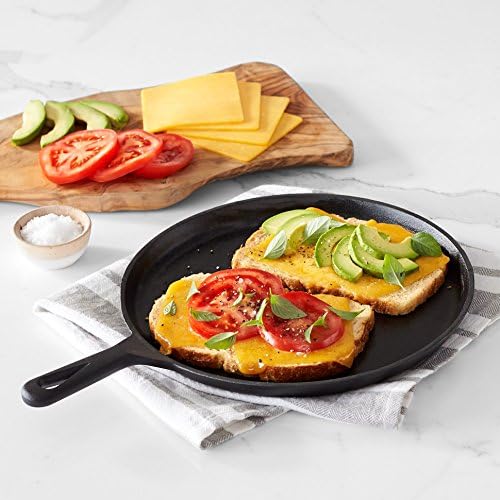 Amazon Basics Pre-Seasoned Cast Iron 5-Piece Cookware Set, Oven Safe