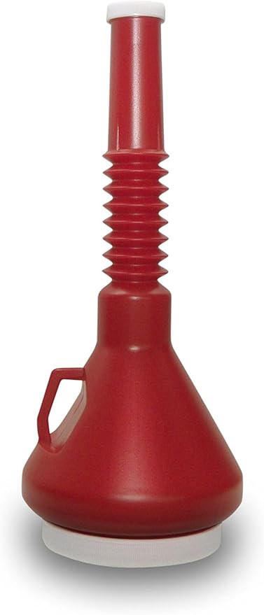 WirthCo 32145 Funnel King Dark Red Double Capped Funnel by Wirthco+Engineering%2C+Inc.