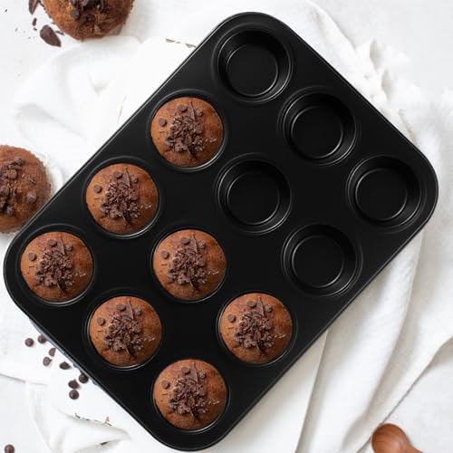 11-Piece Nonstick Baking Pans Set - Professional Grade Carbon Steel