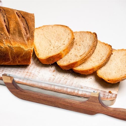 Wooden Handle Bread Lame Tool Serrated Stainless Steel Cutter for