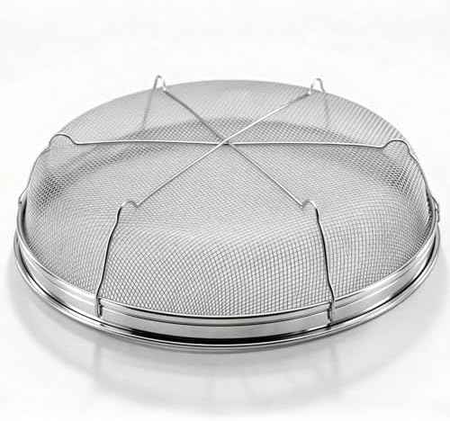 Fine Mesh Strainer for Kitchen, Stainless Steel Colander Bowl for