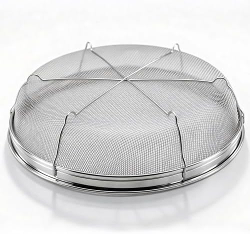 Fine Mesh Kitchen Strainer, Stainless Steel, 8.67-Inch Diameter