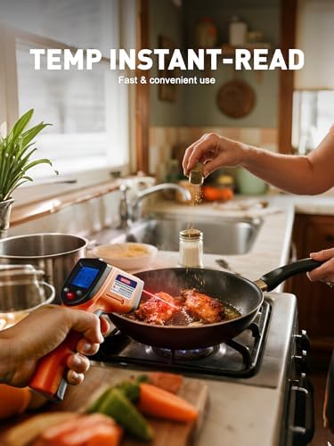 Infrared Thermometer Gun, -58°F to 788°F Range