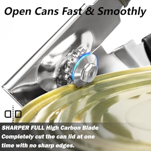 [Upgrade] Commercial Can Opener, Durable All-Steel Construction