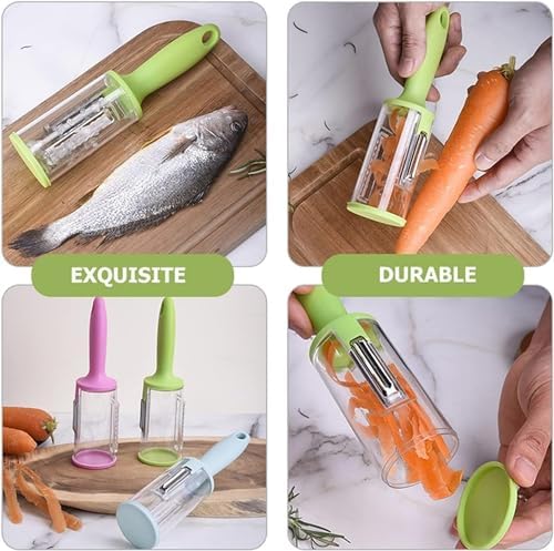 Multifunctional Peeler with Storage Box The Ultimate Solution for
