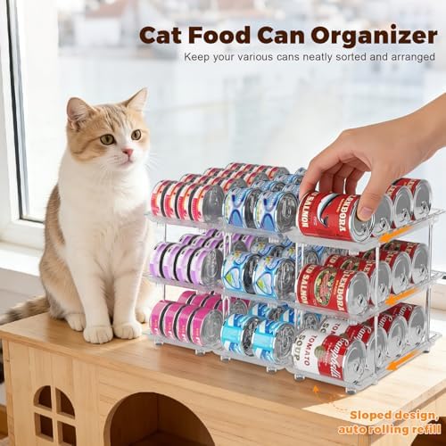 Cat Food Can Organizer, 3-Tier