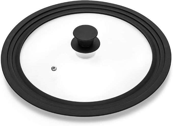 Universal Lid for Pots, Pans and Skillets by Unknown