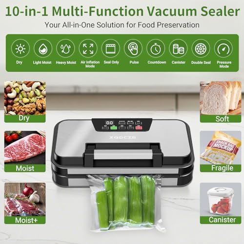 95kPa Vacuum Sealer Machine, Dual Pump